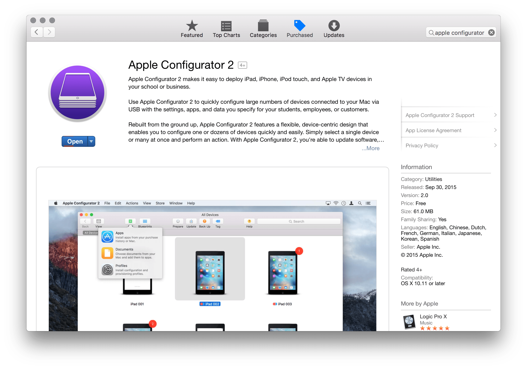 apple configurator 1.7.2 ios 10